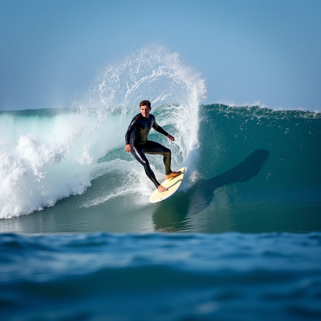 The Epic Wave Riding Adventures of Pro Surfer Sebastian Steudtner in Nazare, Portugal