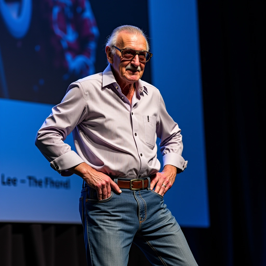 Stan Lee AI Hologram Takes Center Stage at LA Comic Con: A Marvelous Reunion