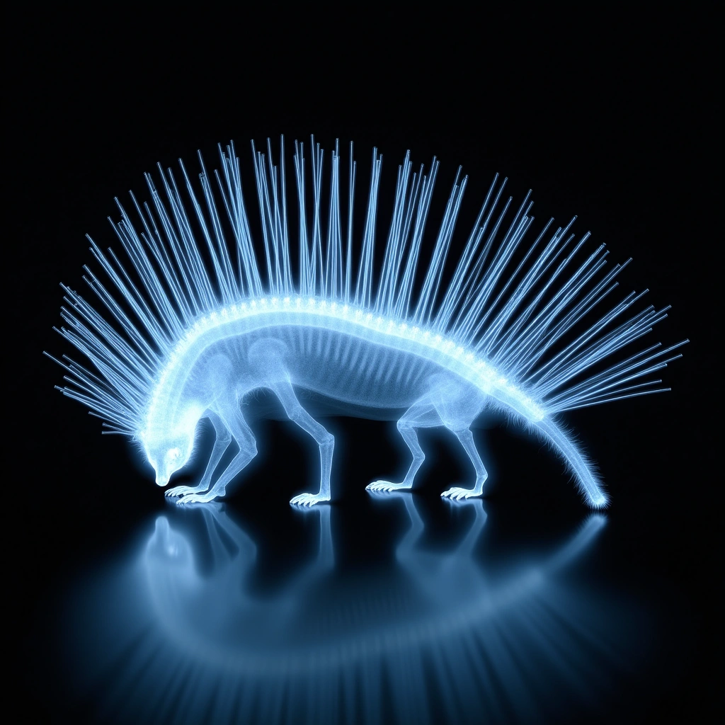 Unveiling the Secrets of the Long-Spine Porcupine: An X-Ray Adventure