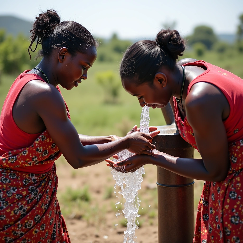 Tribal Women Experience Clean Water for the First Time: A Life-Changing Moment