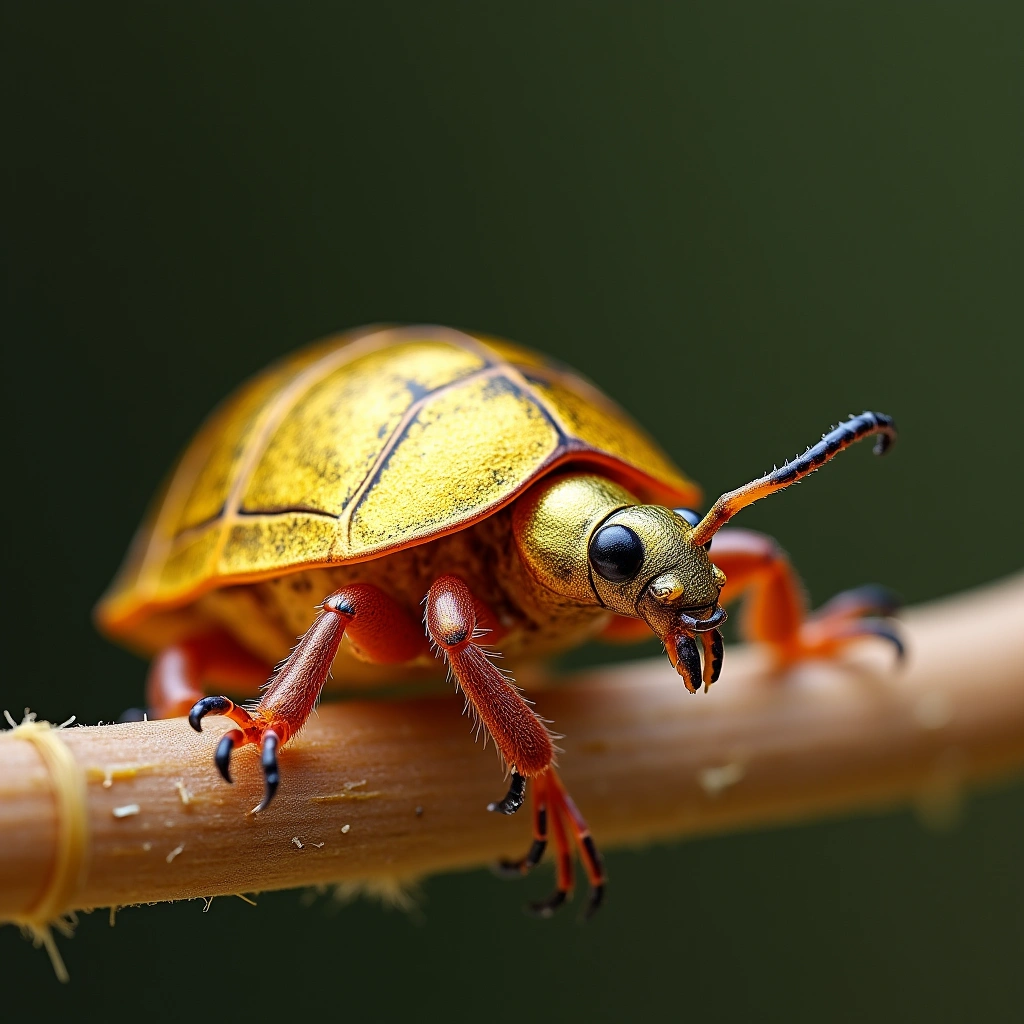 Discovering the Real-Life Golden Snitch: The Fascinating Tortoise Beetle