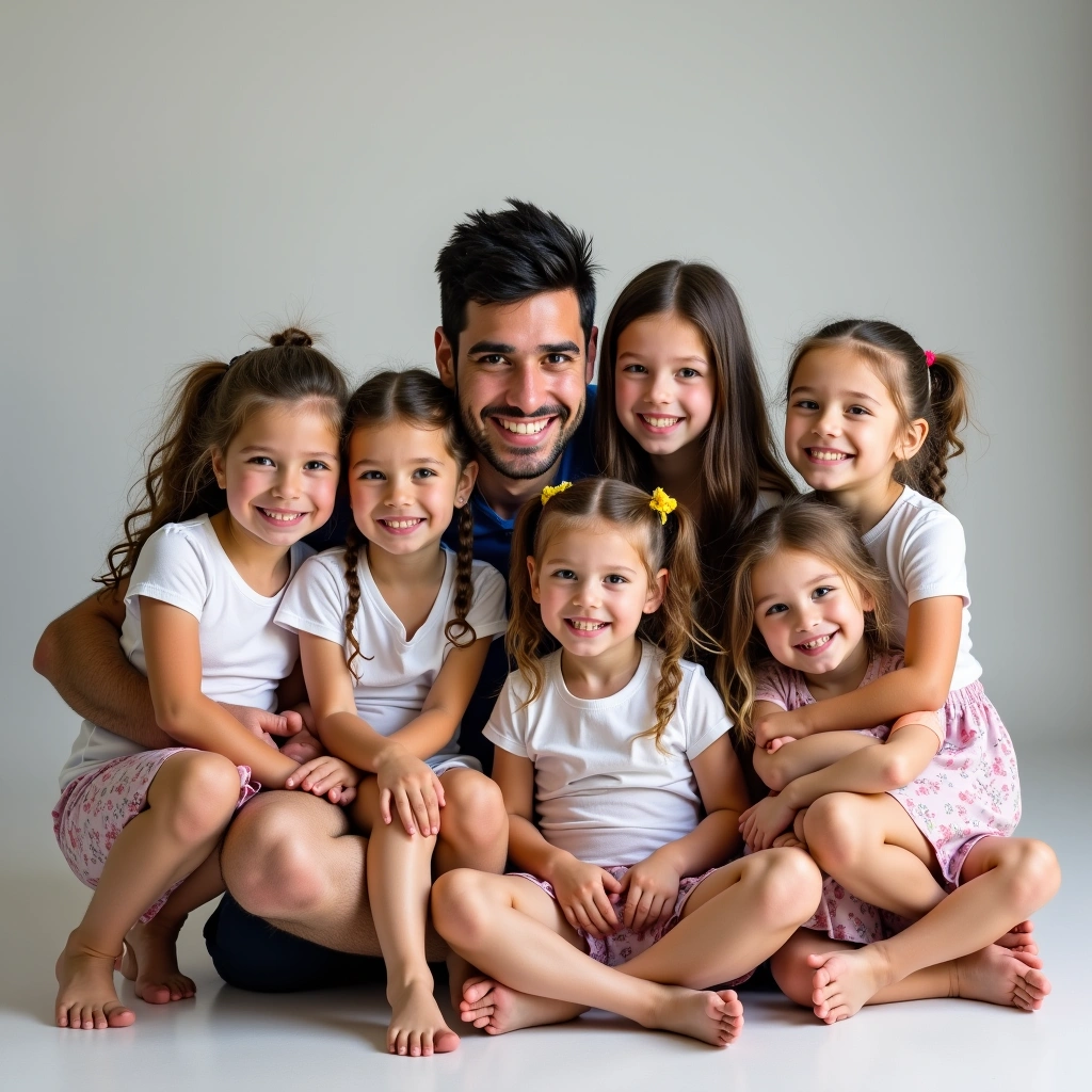 The Hilarious Adventures of a Dad with Six Daughters: A Study in Chaos and Love
