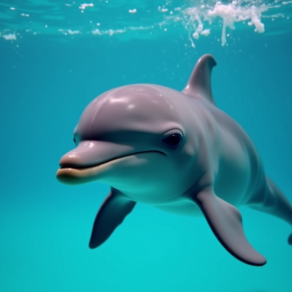 Incredible Moment: Newborn Dolphin Takes Its First Swim Right After Birth
