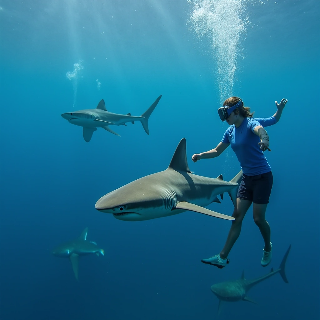 Shark Whisperer: How Cristina Became BFFs with Caribbean Reef Sharks