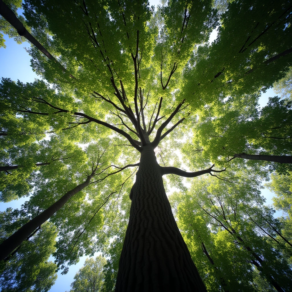 Crown Shyness: The Trees’ Social Distancing Strategy for Sunlight and Survival
