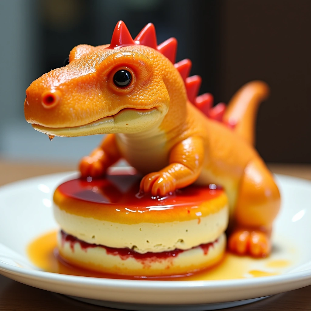 Roar-some Desserts: The Tyrannosaurus Tiramisu of Suwon, South Korea