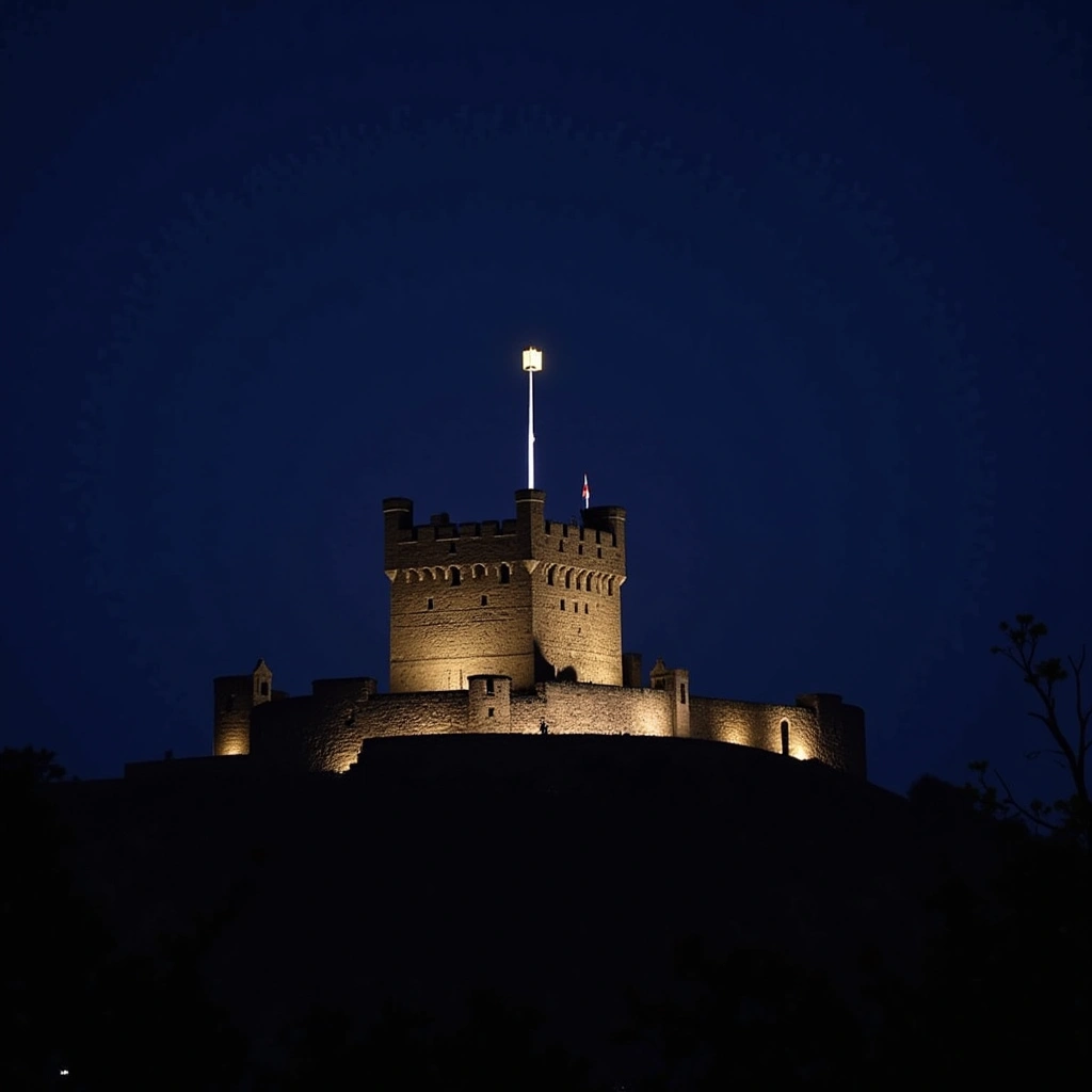 Digital ID Protests Light Up Edinburgh Castle: A Viral Moment in the Fight for Privacy