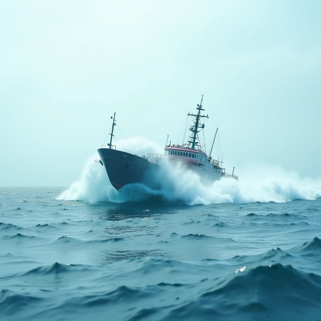 The Day a Freak Wave Decided to Play Tug-of-War with a Ship