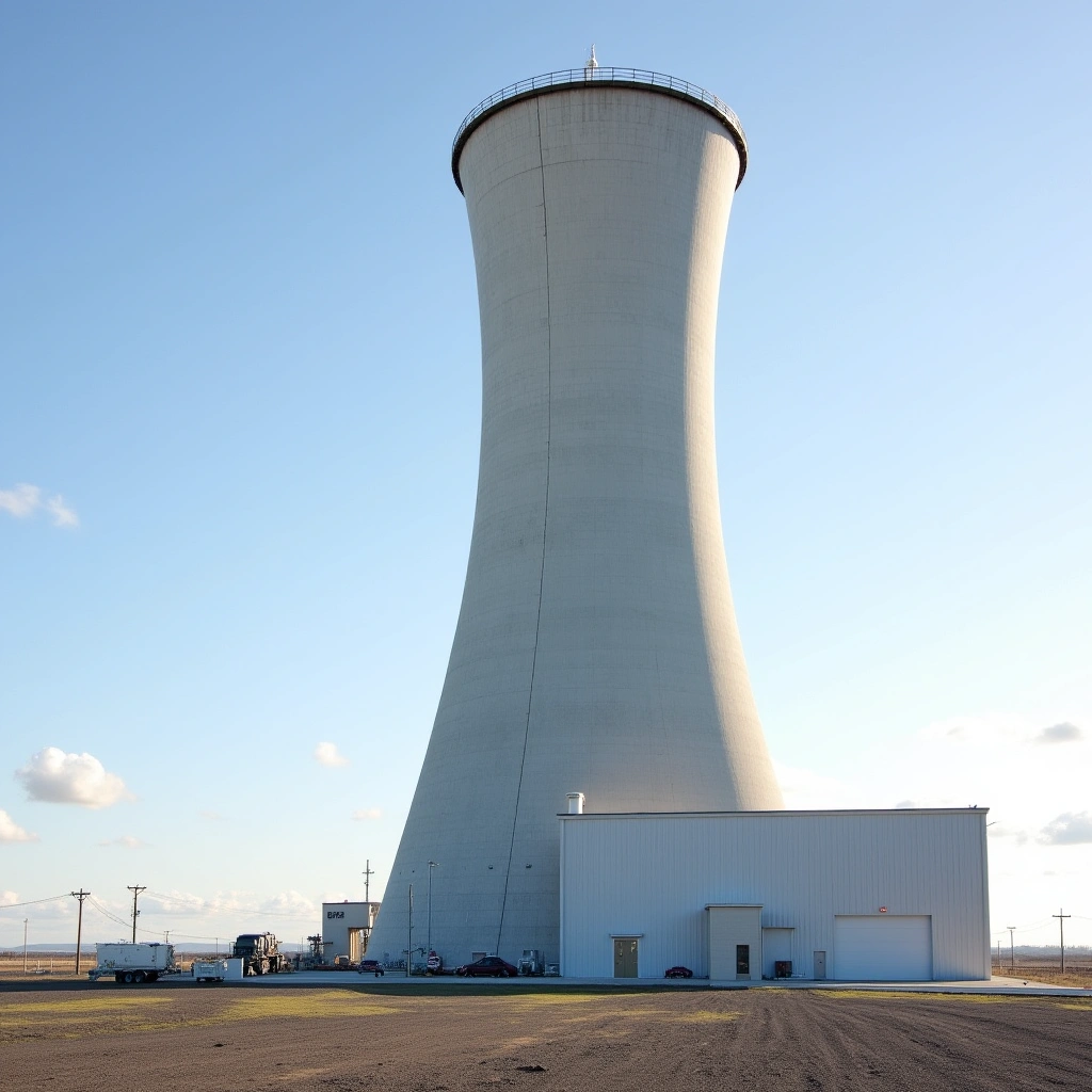 The Satsop WNP-3 Tower: A Monument to Nuclear Ambition and Budget Blunders