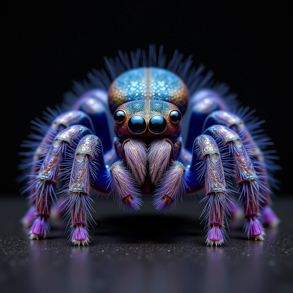 Meet the Peacock Tarantula: The Gooty Sapphire’s Dazzling Drama Queen