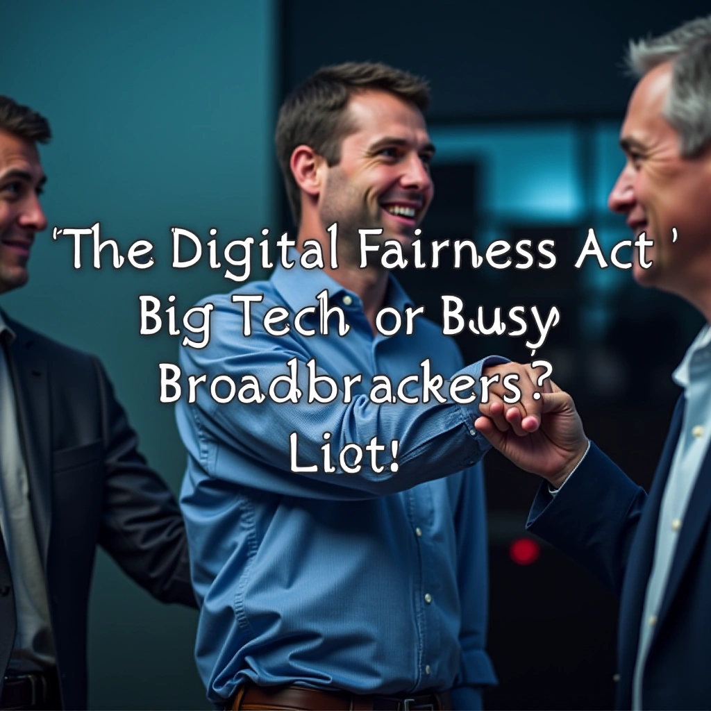 The Digital Fairness Act: Big Tech or Busy Broadcasters? Let’s Get Real!