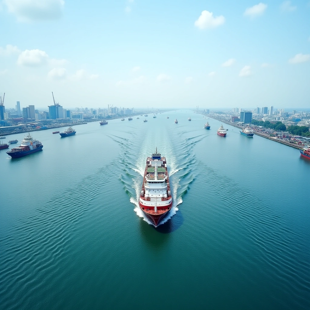 Navigating the Strait of Malacca: The World’s Busiest Waterway and Its Sea of Ships
