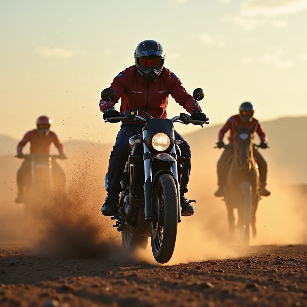 Heroic Motorcyclist Rides to the Rescue: The Great Horse Chase of 2023