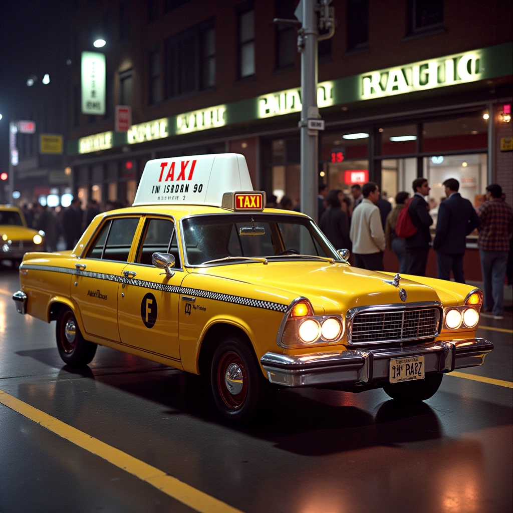 Unveiling the Magic: The Iconic Taxi Cab from The Wiz (1978)
