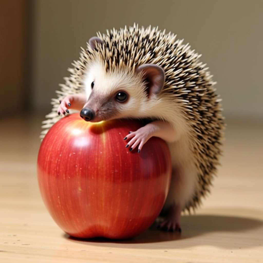 When Hedgehogs Attack: The Apple Incident That Left Us All Laughing