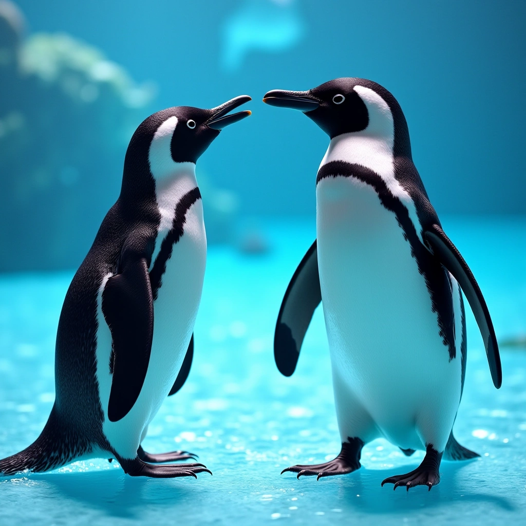 Penguin Love: The Hilarious Relationships of a Japanese Aquarium’s Feathered Friends