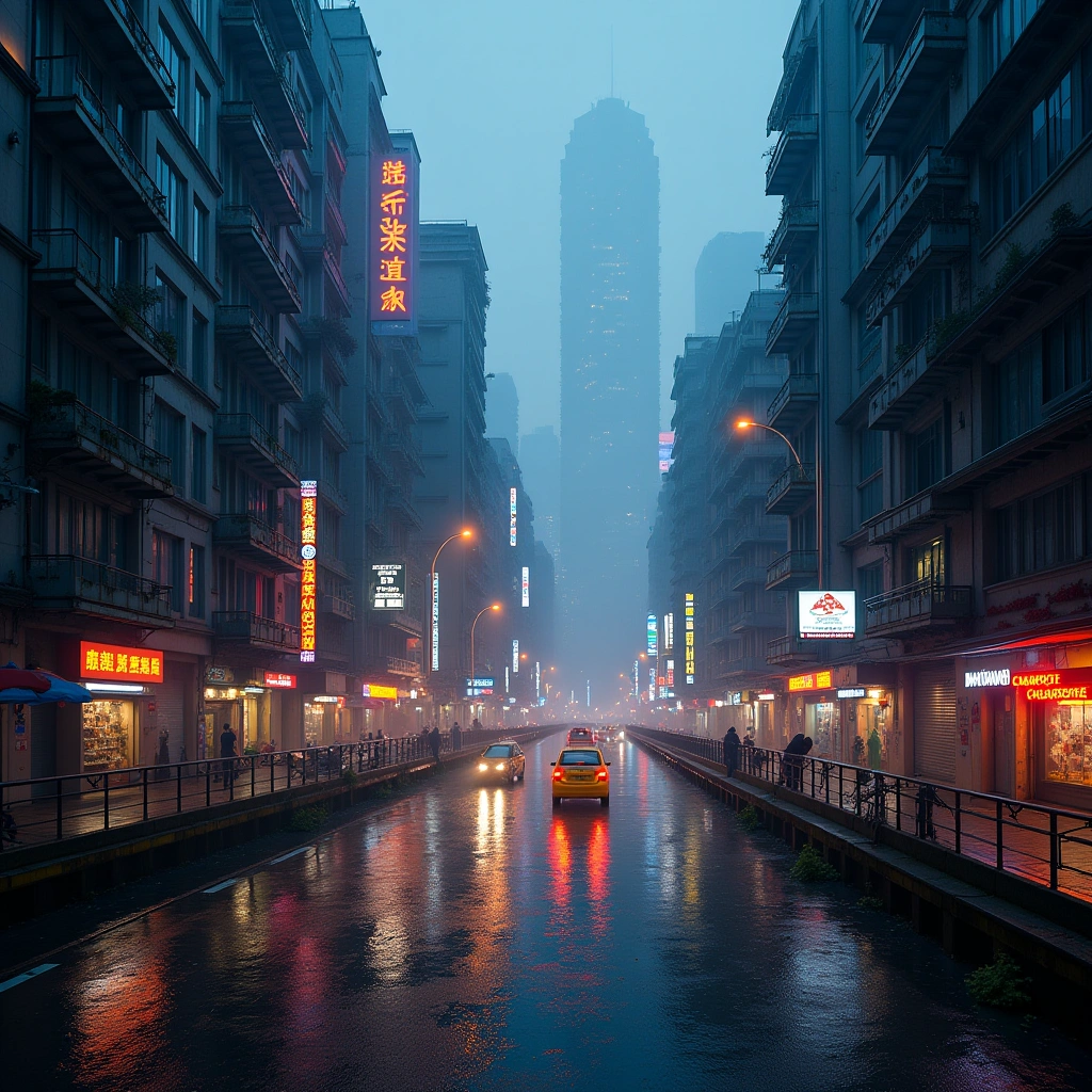 Exploring the Dystopian Duality of Chongqing: A Tale of Day and Night
