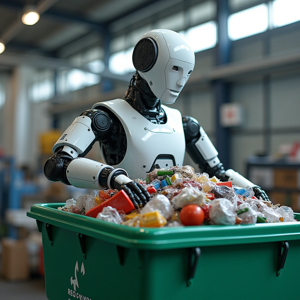 Meet Your New Recycling Overlord: The Robot Sorting Your Trash!