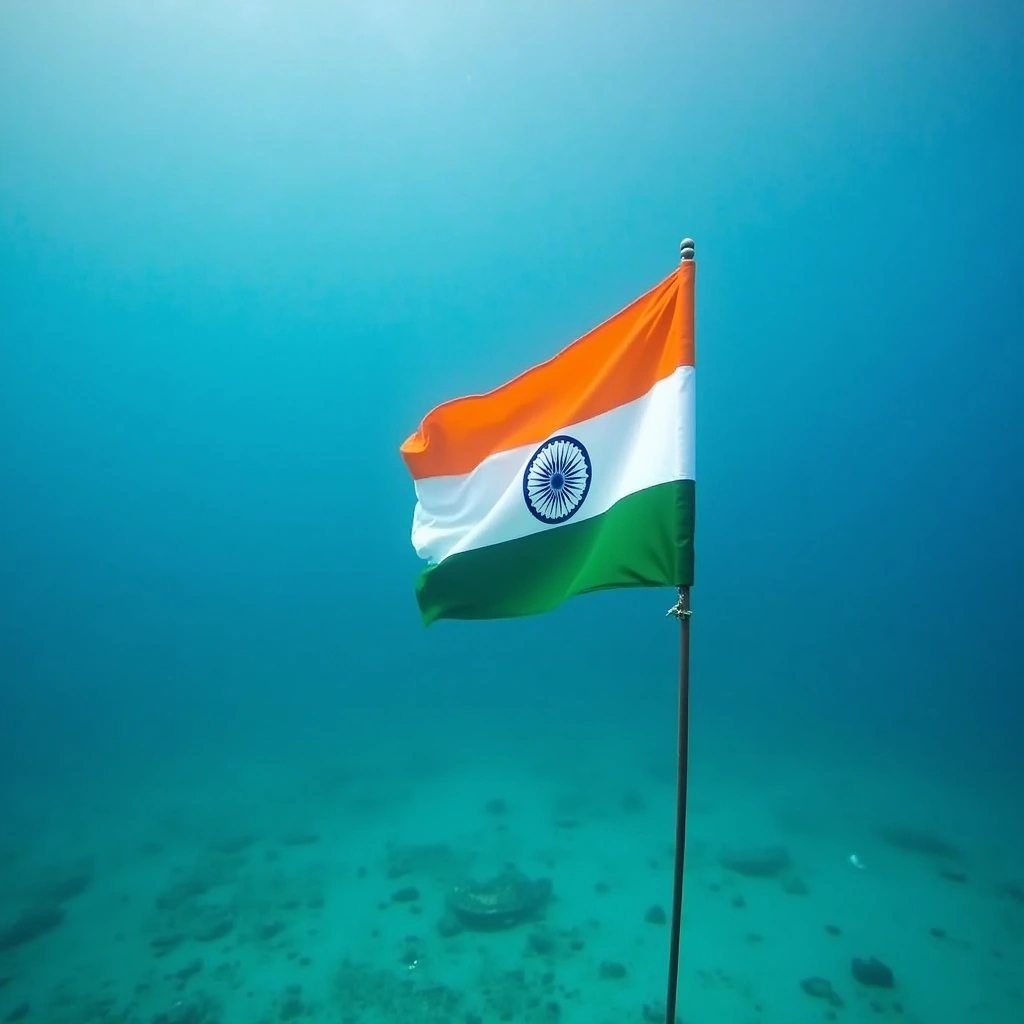 India’s Underwater National Flag: A Dive into Patriotism and Record-Breaking Fun!