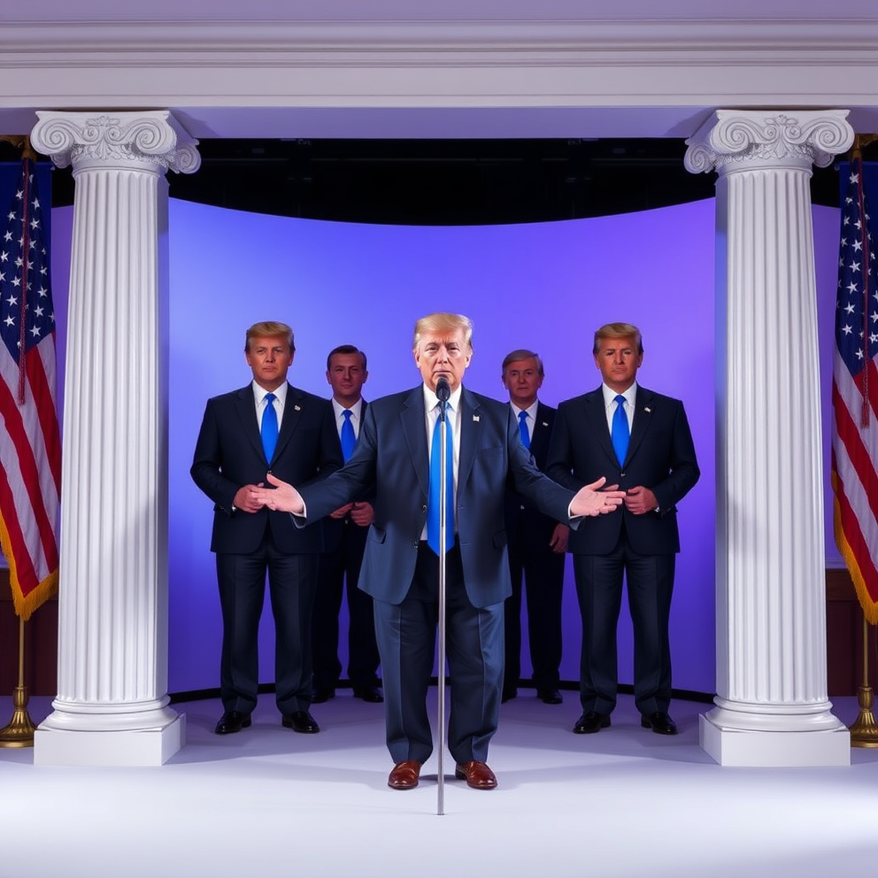 Fervent And Fake: How High-Glam AI Avatars Are Elevating Trump’s Midterm Campaign