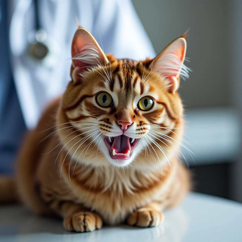 The Feline Fury: Surviving a Vet Visit with an Aggressive Cat