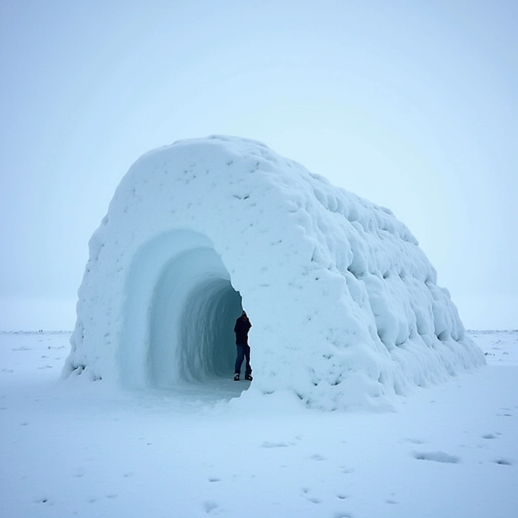 Surviving a Winter Blizzard: Build Your Own Igloo Like a Pro!