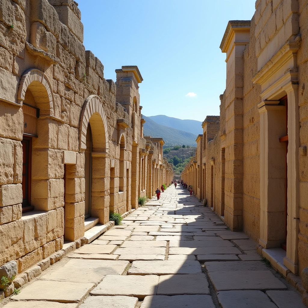 Exploring the Glorious Streets of Ancient Ephesus: A Journey Down Curetes Street