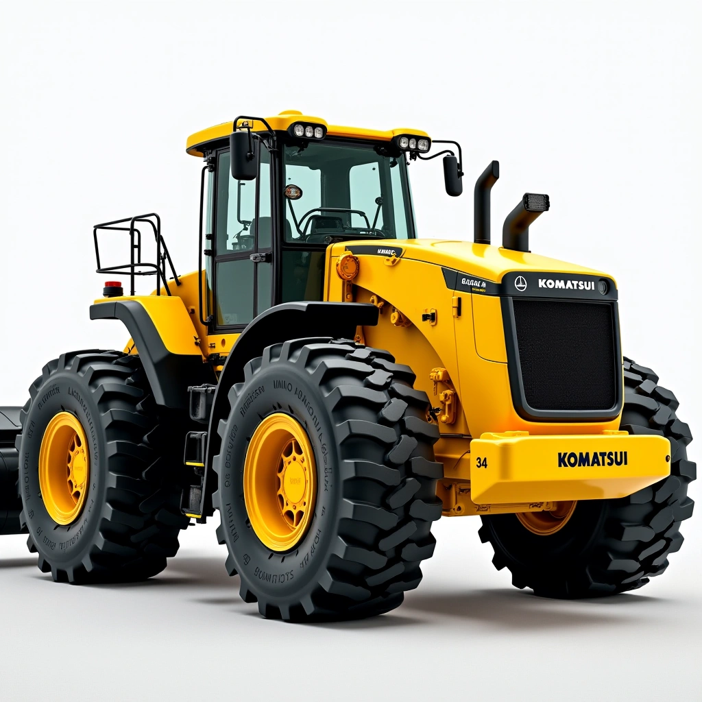 Meet the Komatsu WE2350: The Giant Wheeled Loader That Makes Your SUV Look Like a Toy