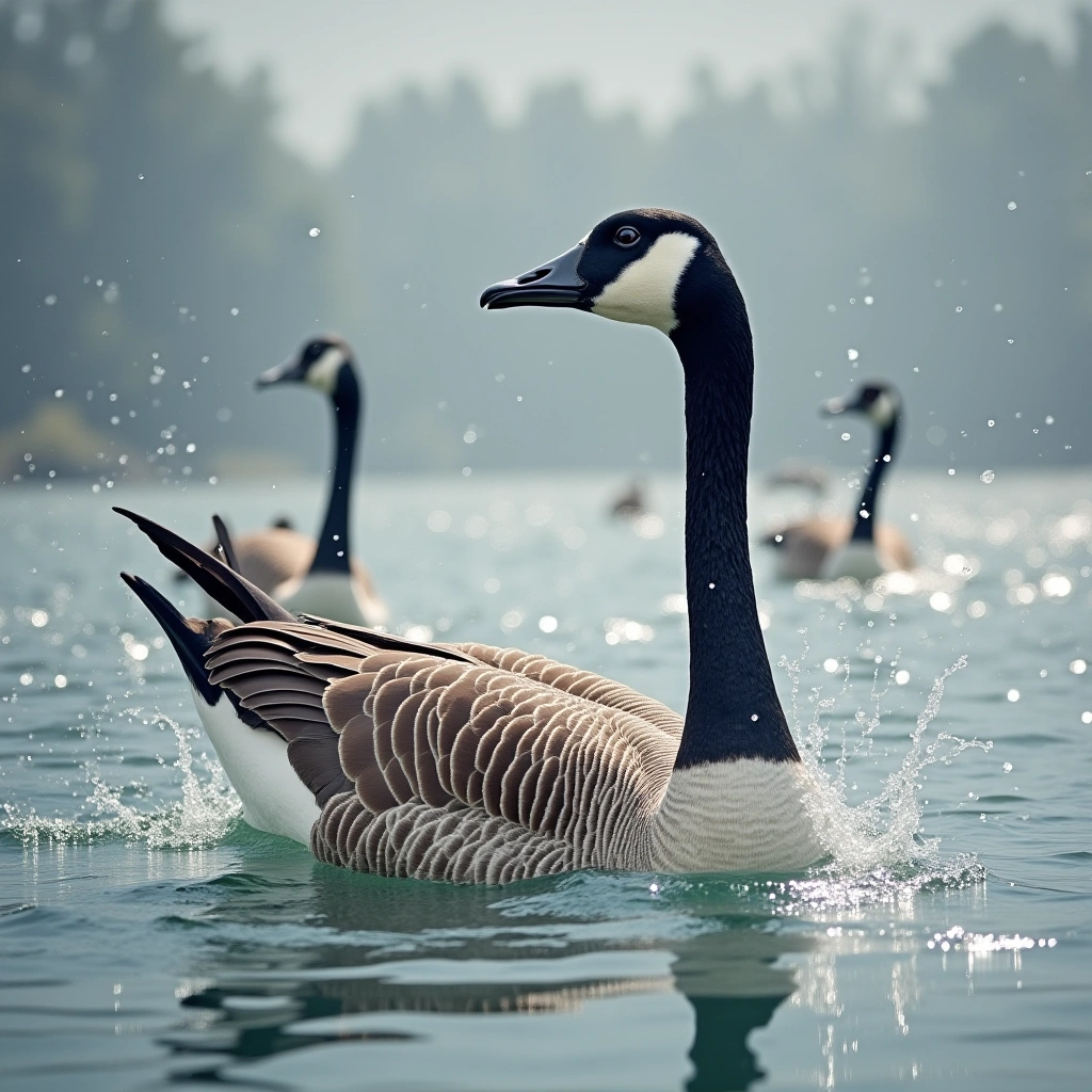 The Drama of Canada Geese: Feathers Fly in the Quest for Love