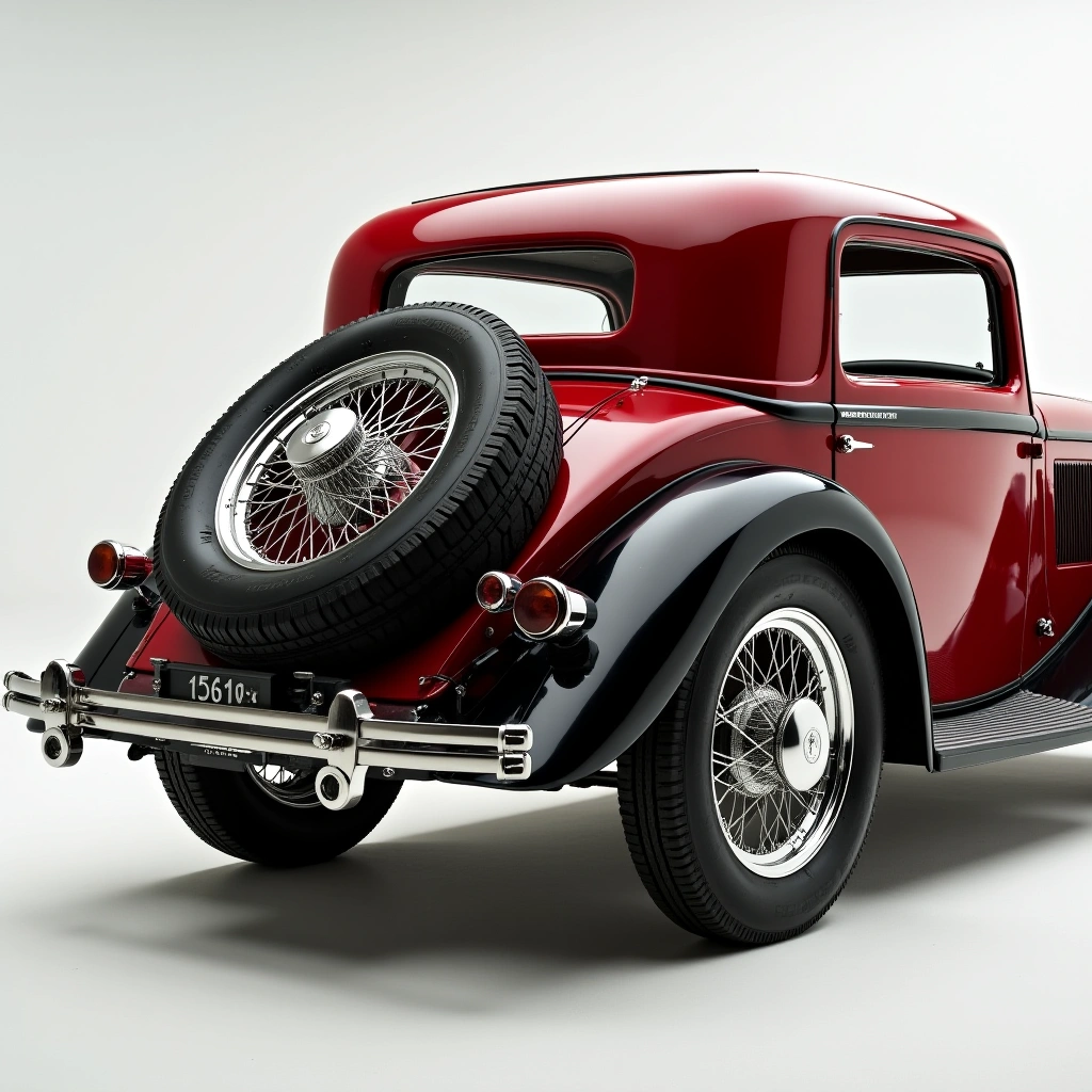 Reviving the 1933 Parallel Parking Solution: A Trunk-Mounted Spare Tire That Could Swing Your Car In