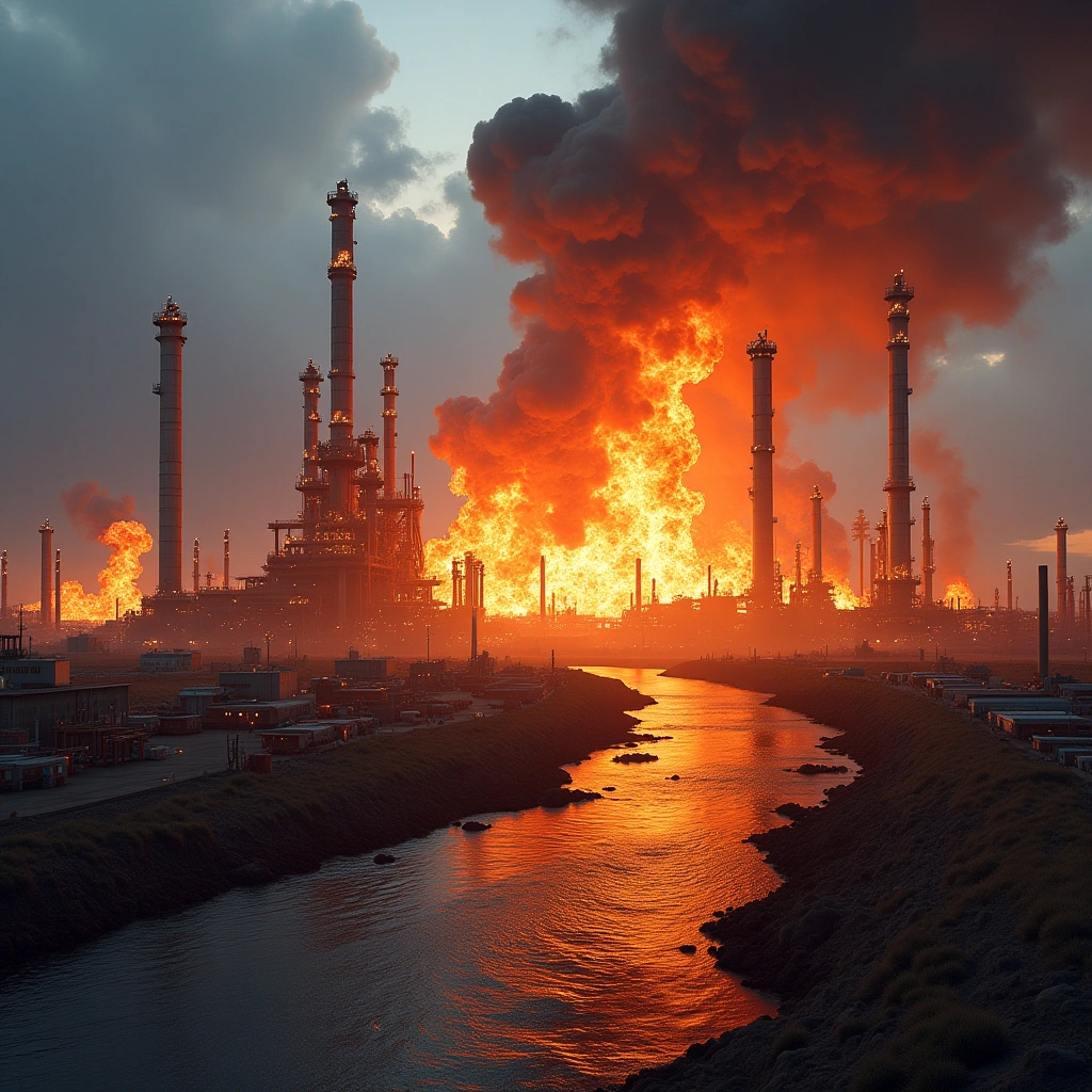 The Altona Refinery Demolition: A Sci-Fi Scene in Melbourne