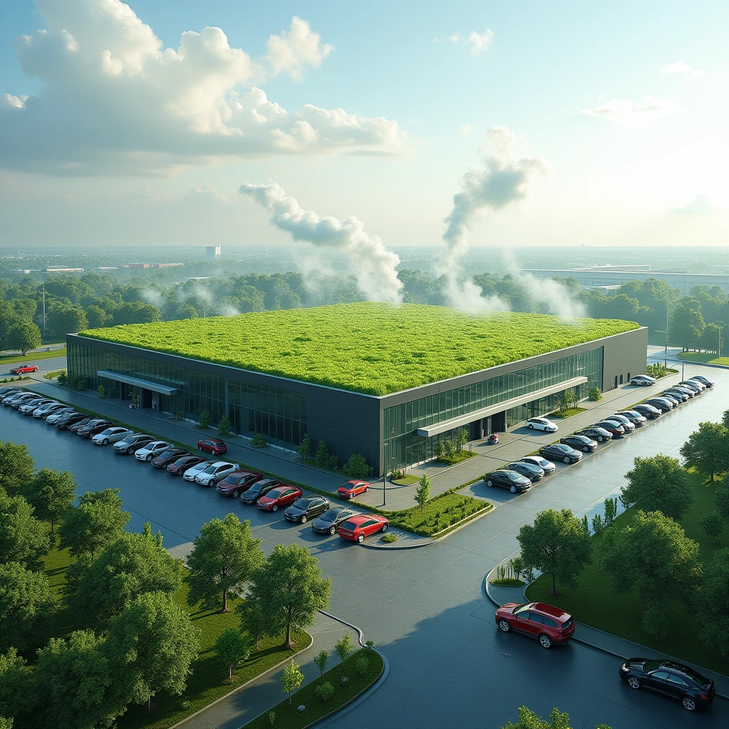 Ford’s Green Roof: A Factory That’s More Than Just Steel and Smoke