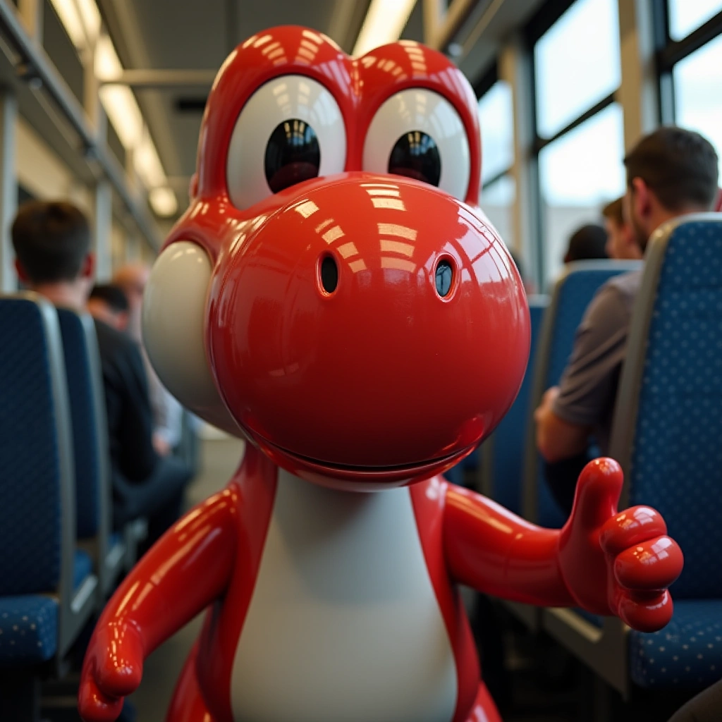 The Great Red Yoshi Rescue: A Heartfelt Quest on Melbourne's Trains